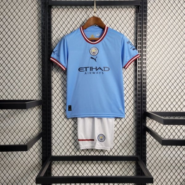MAN CITY HOME KIDS 22/23