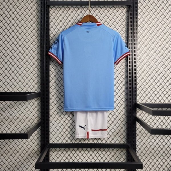 MAN CITY HOME KIDS 22/23 - Image 5