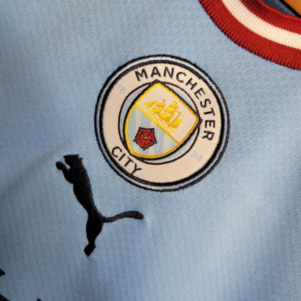 MAN CITY HOME KIDS 22/23 - Image 2