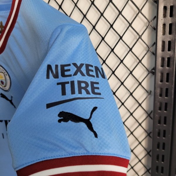 MAN CITY HOME KIDS 22/23 - Image 3